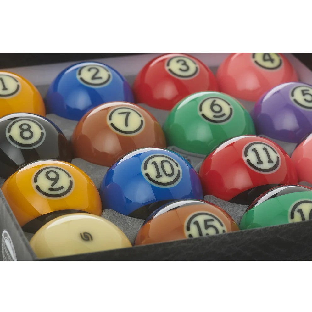 Aramith 2 ¼ inch Tournament ‘Black’ TV Edition American Pool Ball Set Aramith 2 ¼ inch Tournament ‘Black’ TV Edition American Pool Ball Set - Image 2