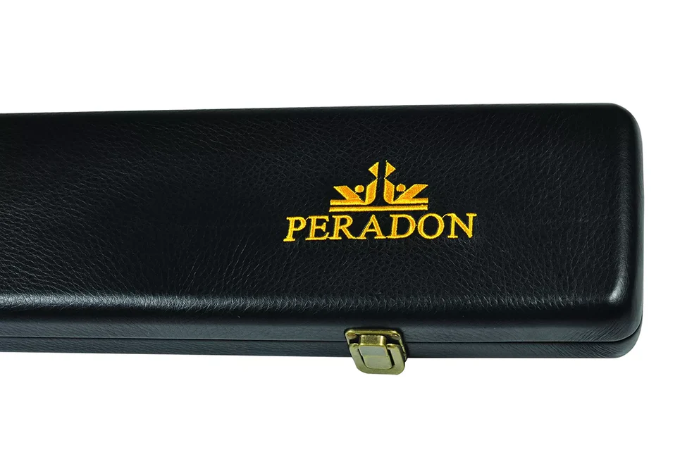 Peradon Black Leather Look 3/4 Jointed Cue Case - Image 4