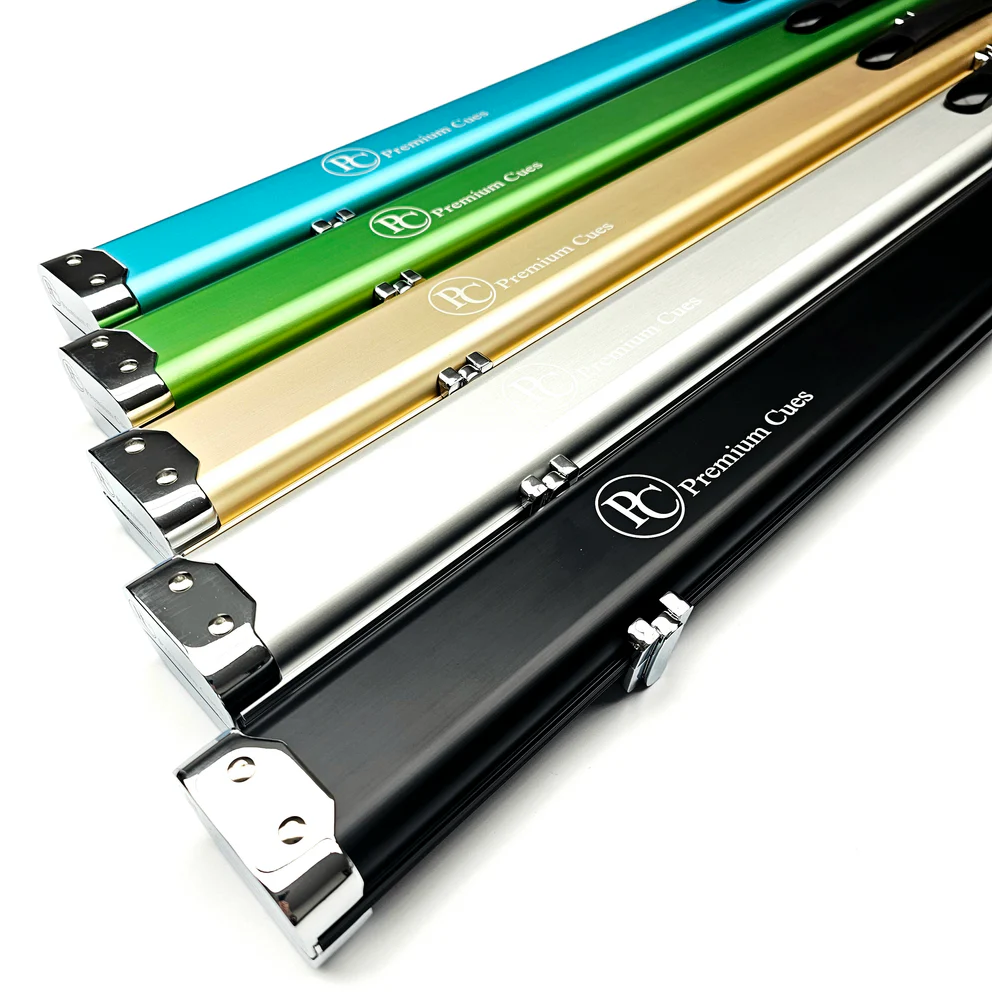 Premium Cues Three Channel Aluminium One Piece Cue Case