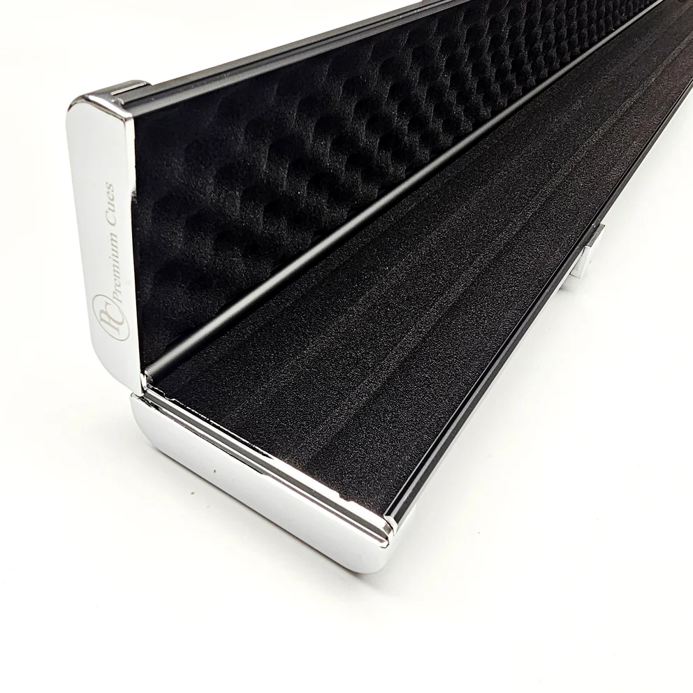 Premium Cues Three Channel Aluminium Two Piece Cue Case - Image 8