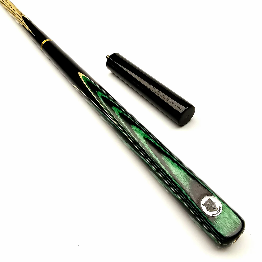 Panther Emerald 3/4 Jointed Snooker/Pool Cue + Mini Butt