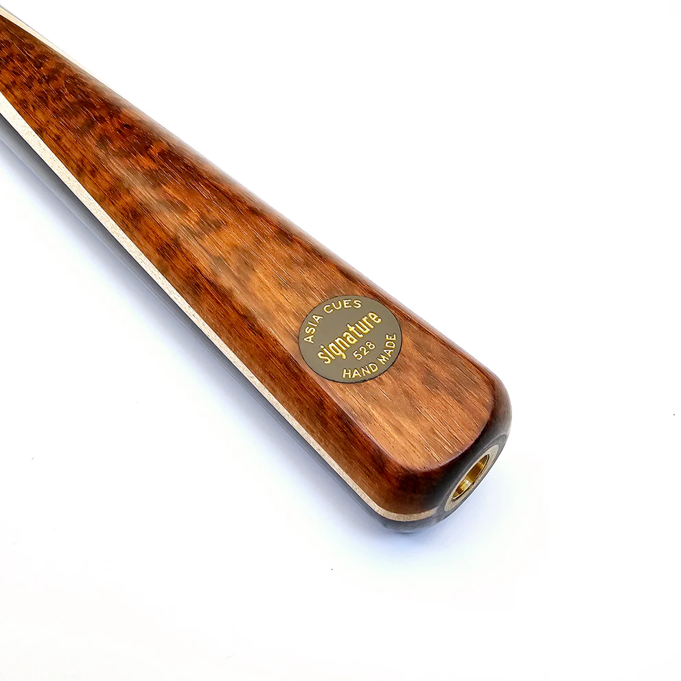 Asia Cues Signature No.528 - One Piece Snooker Cue 9.5mm Tip, 57.5", 18.1oz - Image 2