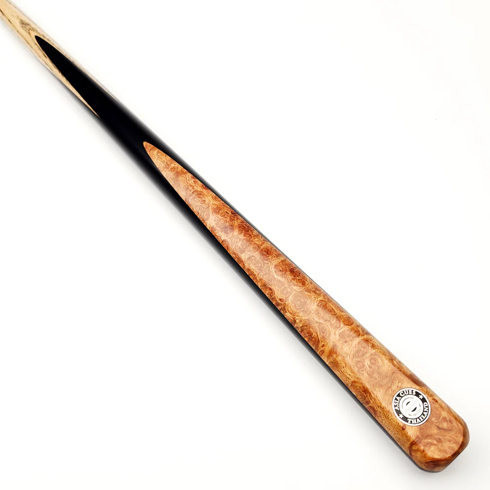 Asia Cues Connoisseur No.331 - One Piece Snooker Cue 9.5mm Tip, 18.2oz, 57.75
