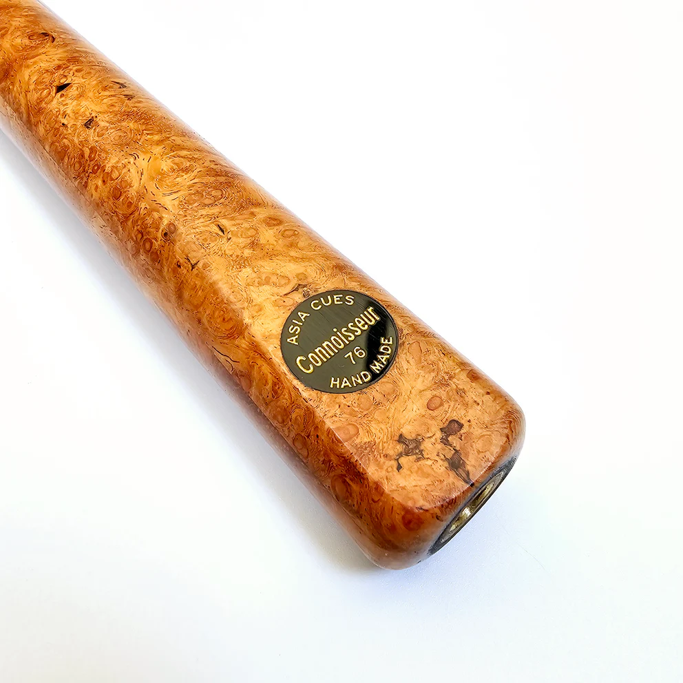 Asia Cues Connoisseur No.76 - One Piece Snooker Cue 9.5mm Tip, 17.8oz, 58 - Image 3