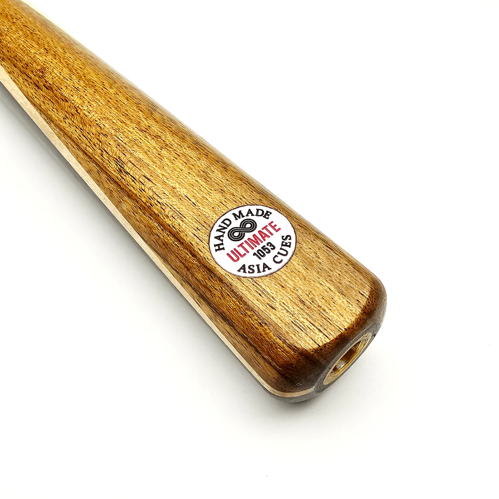 Asia Cues Ultimate No.1053 - 3/4 Jointed Snooker Cue 9.7mm Tip, 18.5oz, 57.25 - Image 2