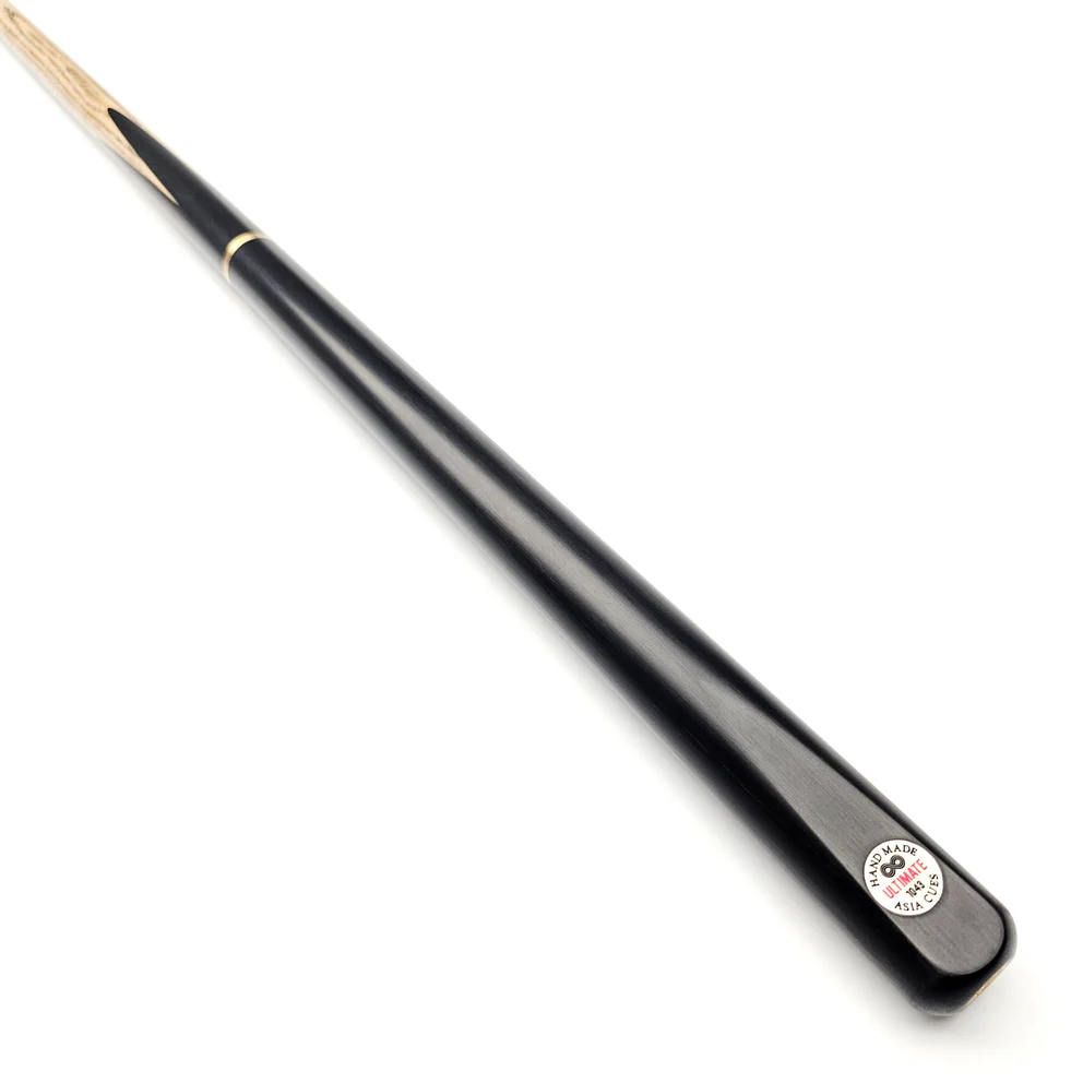 Asia Cues Ultimate No.1043 - 3/4 Jointed Snooker Cue 9.4mm Tip, 18.3oz, 57.5