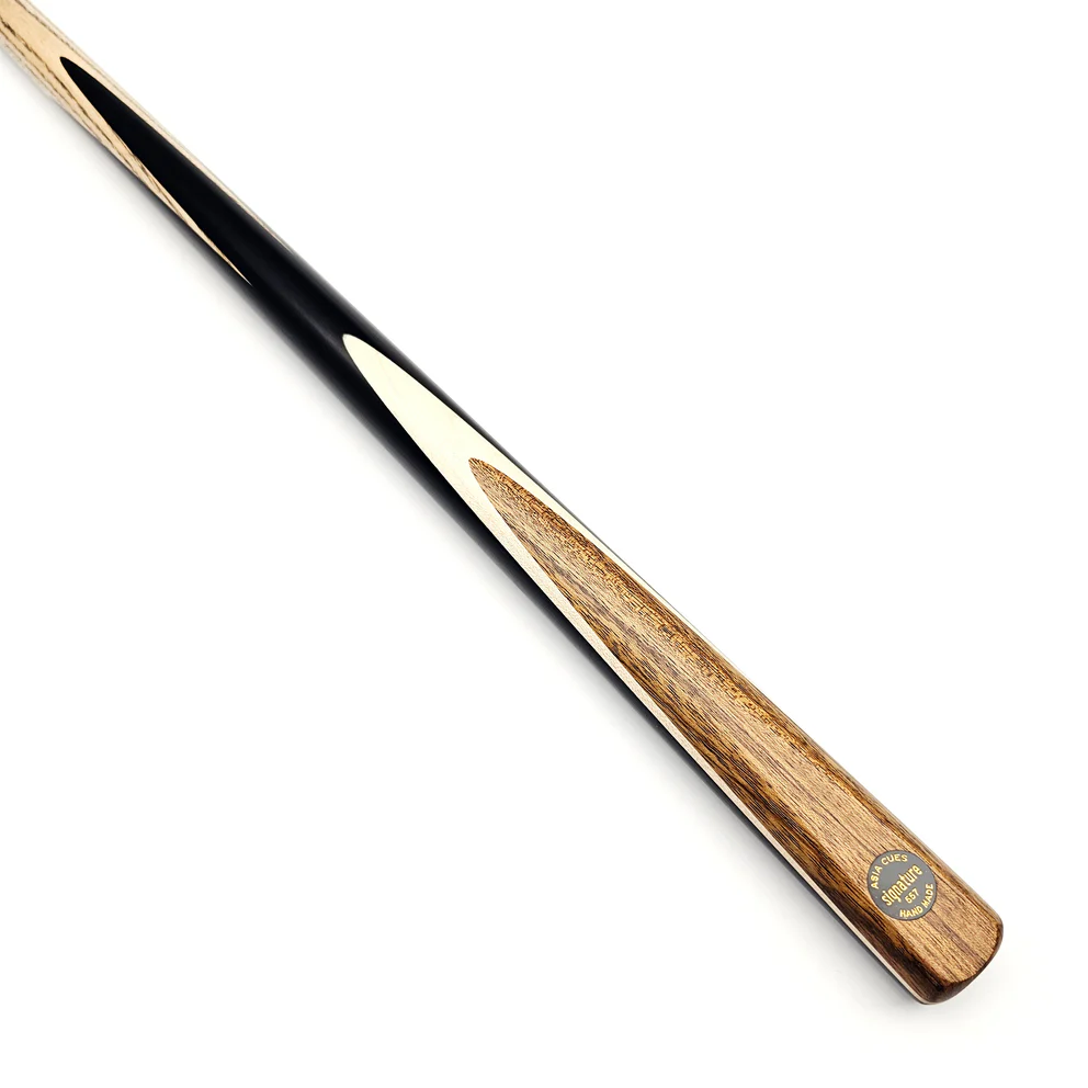 Asia Cues Signature No.557 - One Piece Snooker Cue 9.8mm Tip, 17.6oz, 58
