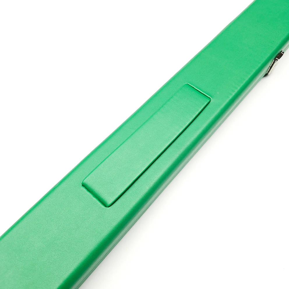 Asia Cues Wide Leather One Piece Cue Case - Green - Image 3