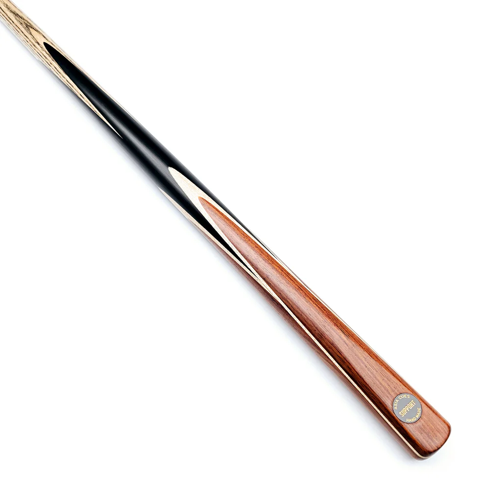 Asia Cues Support - One Piece Snooker Cue 9.5mm Tip, 18oz, 57.25