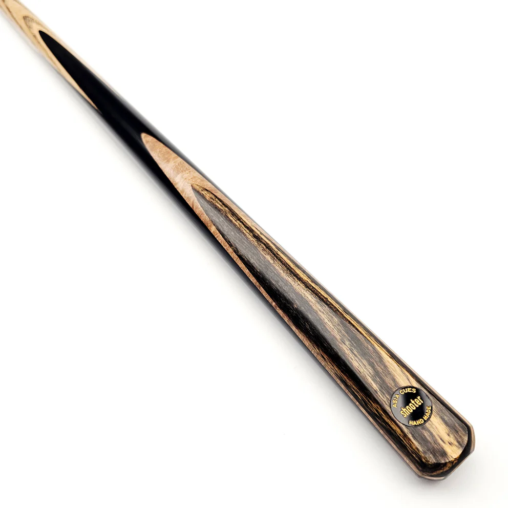 Asia Cues Shooter - One Piece Pool Cue 8.7mm Tip, 17.8oz, 57.5