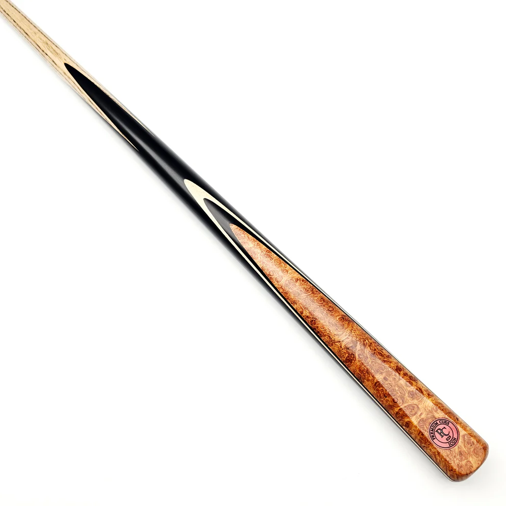 Premium Cues ICON No.029 - One Piece Snooker Cue 9.5mm Tip, 18.3oz, 57.75