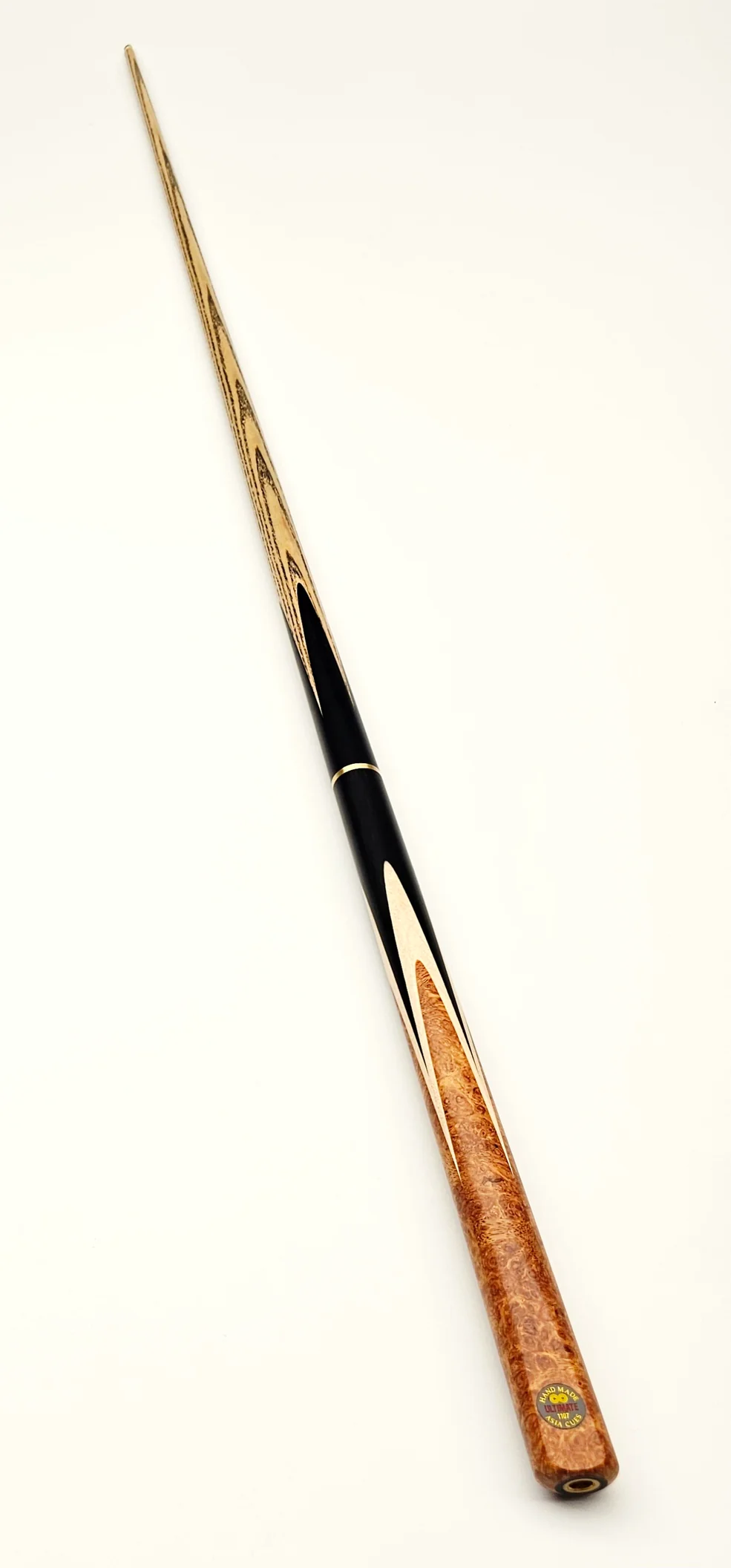 Asia Cues Ultimate No.1107 - 3/4 Jointed Snooker Cue 9.8mm Tip, 18.4oz, 58 - Image 2
