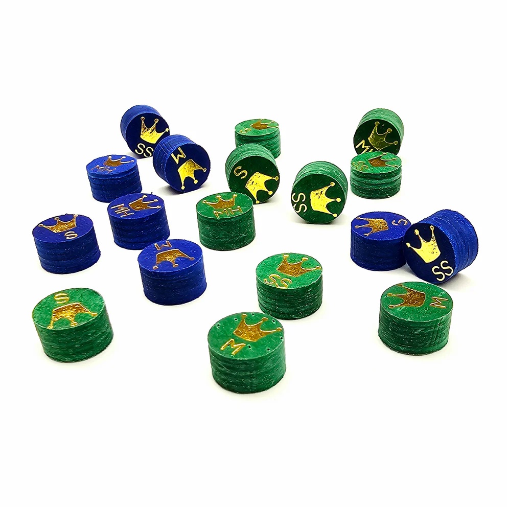 Triple Crown Cyan Layered Tips by Custom Cues