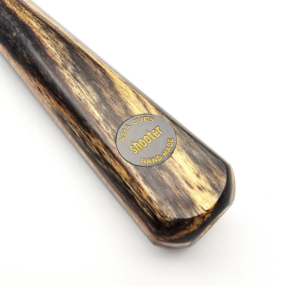 Asia Cues Shooter - One Piece Pool Cue 8.7mm Tip, 17.8oz, 57.5 - Image 2