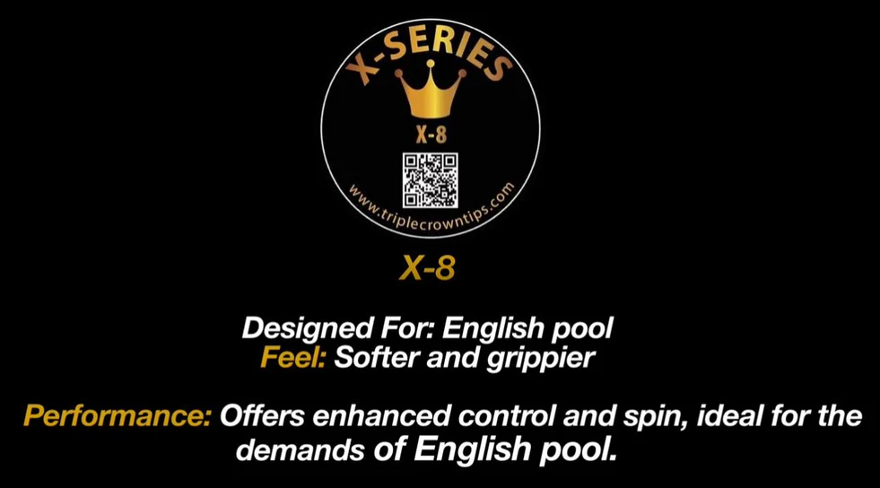 Triple Crown X-Series Pressed Tips x 2 - Image 2